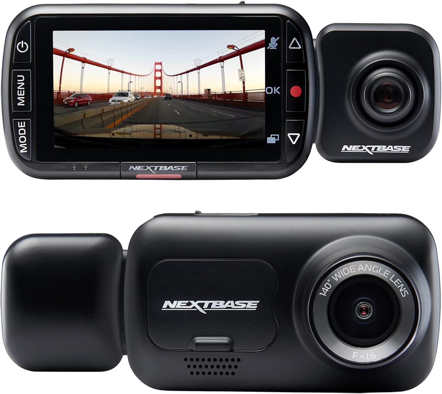 Nextbase 222x Dash Cam (front + rear)