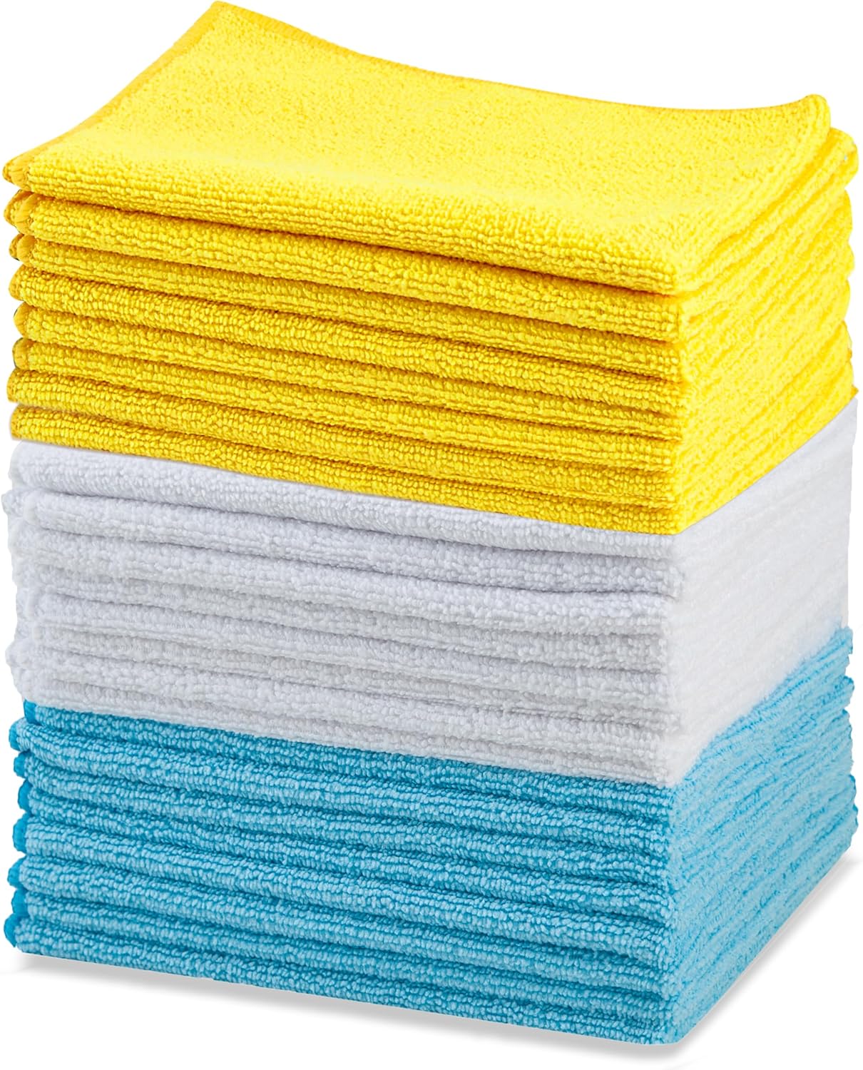 Amazon Basics Microfibre Cleaning Cloths (24-pack)