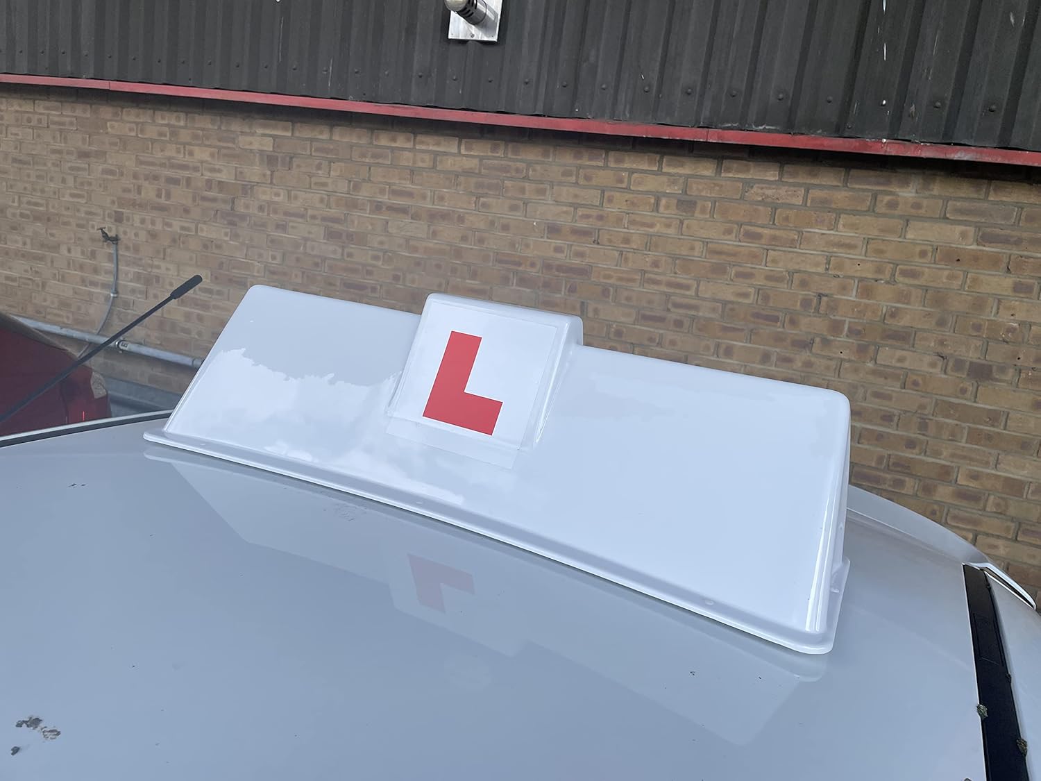Magnetic Driving School Roof Sign with Centre L-Plate